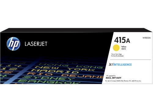 HP W2032A/415A Toner cartridge yellow, 2.1K pages ISO/IEC 19798 for HP E 45028/M 454