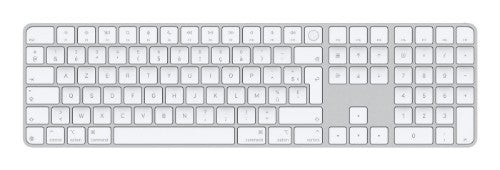 Apple Magic keyboard Universal USB + Bluetooth AZERTY French White