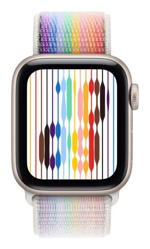 Apple MGXU4ZM/A smart wearable accessory Band Multicolour Nylon