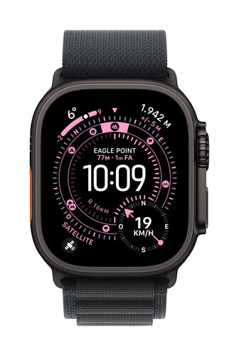 Apple MG9G4ZM/A smart wearable accessory Band Black Titanium, Polyester, Spandex