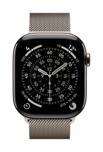 Apple 46mm Natural Milanese Loop - M/L