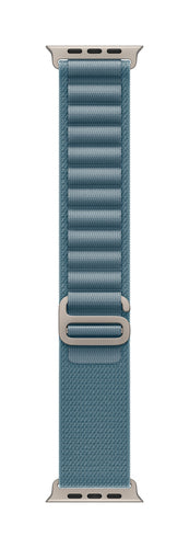 Apple MFTH4ZM/A smart wearable accessory Band Blue Titanium, Polyester, Spandex