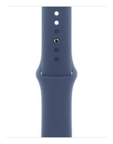 Apple MXLF3ZM/A smart wearable accessory Band Blue Fluoroelastomer