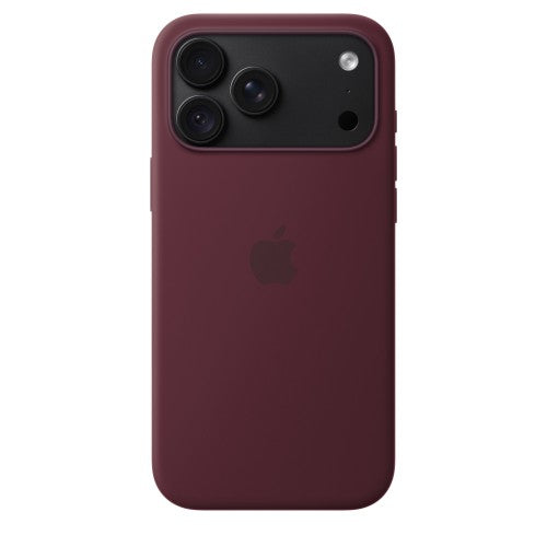 Apple iPhone 18 Pro Max Silicone Case with MagSafe - Burgundy