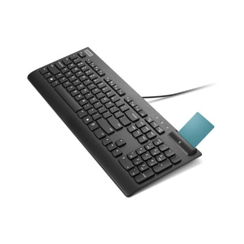 Lenovo Smartcard Wired II keyboard Home/Office USB UK English Black