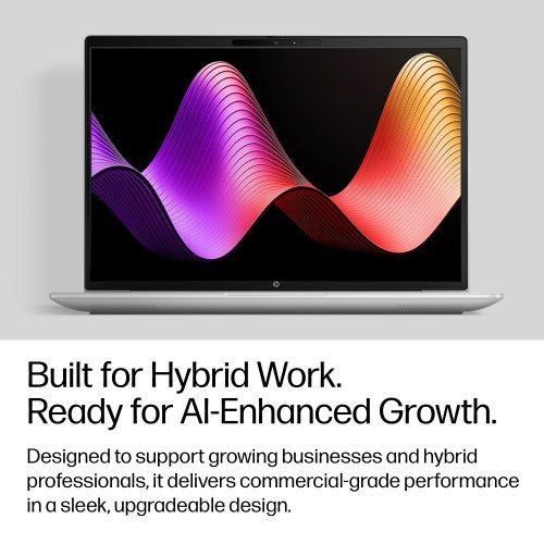 HP ProBook 4 G2i 14 inch Notebook Next Gen AI PC Wolf Pro Security Edition Copilot+ PC Intel Core Ultra 5 325 Laptop 35.6 cm (14") WUXGA 16 GB DDR5-SDRAM 512 GB SSD Wi-Fi 7 (802.11be) Windows 11 Pro Silver