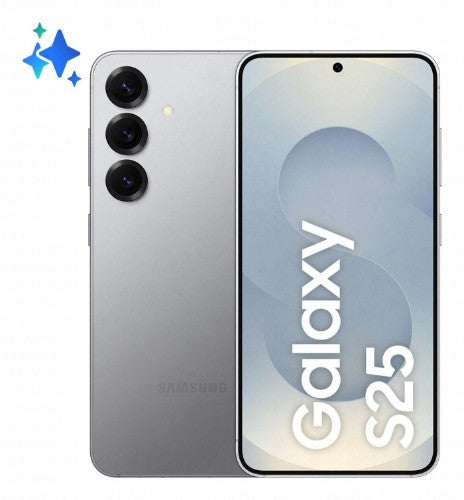 Samsung Galaxy S25 15.8 cm (6.2") Dual SIM Android 15 5G USB Type-C 12 GB 256 GB 4000 mAh Silver