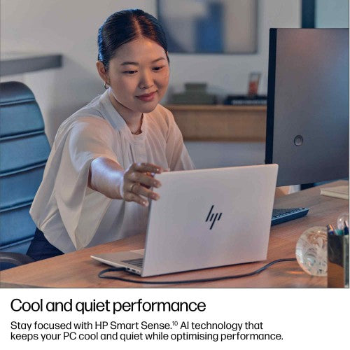 HP EB8G1I14 U7 265U 14 16GB/1T LTE5G Intel Core Ultra 7 Laptop 35.6 cm (14") Touchscreen WUXGA DDR5-SDRAM 1 TB SSD Wi-Fi 7 (802.11be) Windows 11 Pro AI PC Silver