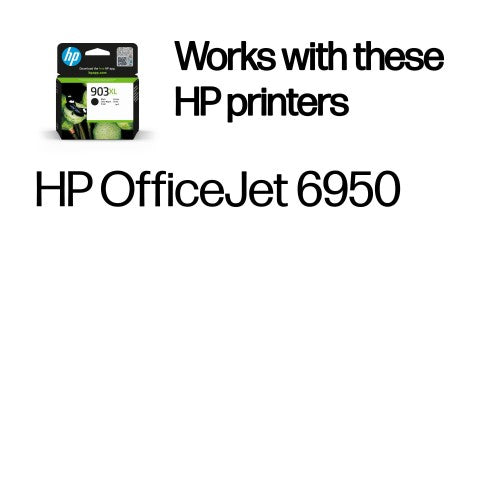 HP T6M15AE/903XL Ink cartridge black high-capacity, 750 pages 20ml for HP OfficeJet Pro 6860/6950
