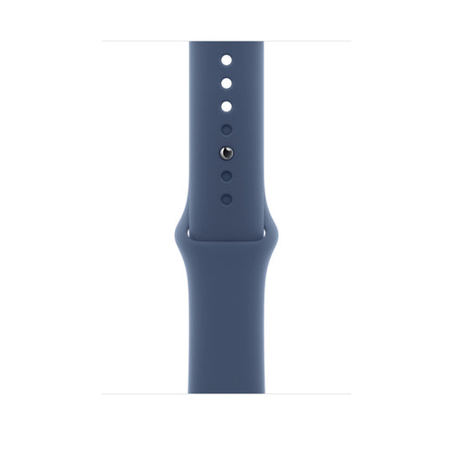 Apple MXLW3ZM/A smart wearable accessory Band Blue Fluoroelastomer