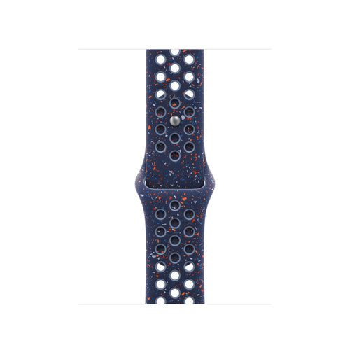 Apple MGA84ZM/A smart wearable accessory Band Blue Aluminium, Fluoroelastomer