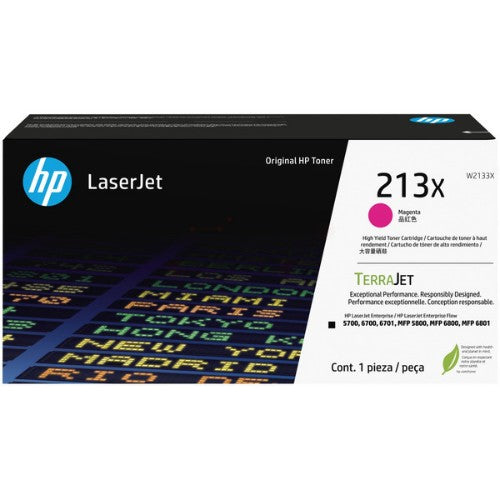 HP W2133X/213X Toner cartridge magenta high-capacity, 6K pages ISO/IEC 19798 for HP CLJ 5800/6700/6701/6800