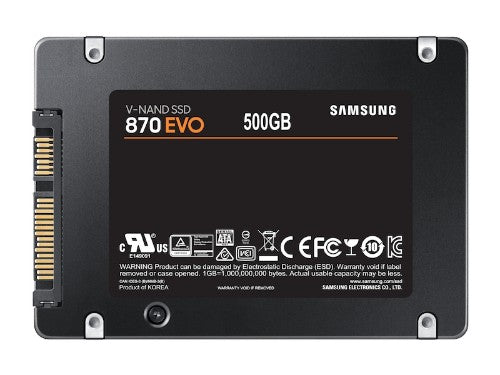 Samsung 870 EVO 500 GB 2.5" Serial ATA III V-NAND MLC