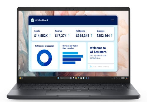 DELL Pro 13 Premium PA13250 Copilot+ PC Intel Core Ultra 7 266V Laptop 33.8 cm (13.3") Full HD+ 16 GB LPDDR5x-SDRAM 512 GB SSD Wi-Fi 7 (802.11be) Windows 11 Pro Grey UK English