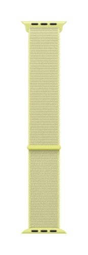Apple MFF94ZM/A smart wearable accessory Band Yellow Nylon, Recycled polyester, Spandex
