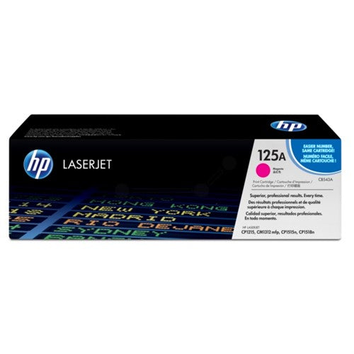 HP CB543A/125A Toner cartridge magenta, 1.4K pages ISO/IEC 19798 for HP CLJ CP 1210