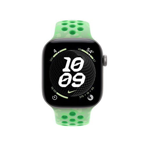Apple 42mm Green Spark Nike Sport Band - M/L
