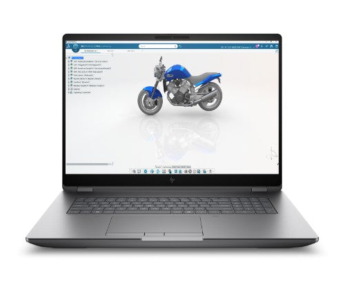 HP ZBook Fury G1i Data Science Intel Core Ultra 9 285HX Mobile workstation 45.7 cm (18") WQXGA 64 GB DDR5-SDRAM 1 TB SSD NVIDIA RTX PRO 3000 Blackwell Wi-Fi 7 (802.11be) Windows 11 Pro AI Workstation, AI PC Silver