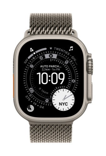 Apple MGHP4ZM/A smart wearable accessory Band Natural Titanium