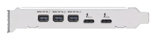 ASUS ThunderboltEX 5 interface cards/adapter Internal Mini DisplayPort, PCIe, USB 2.0, Thunderbolt 5