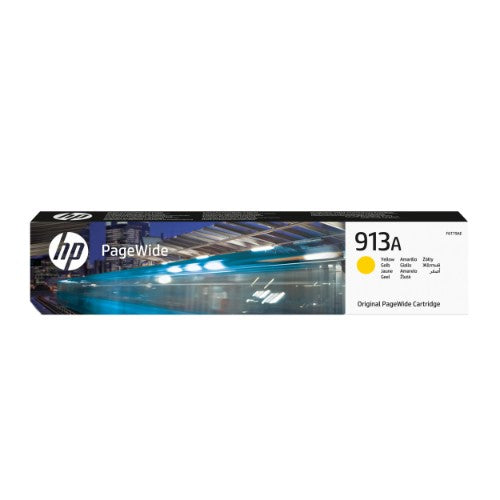 HP F6T79AE/913A Ink cartridge yellow, 3K pages ISO/IEC 24711 38ml for HP PageWide P 55250/Pro 352/Pro 452/Pro 477