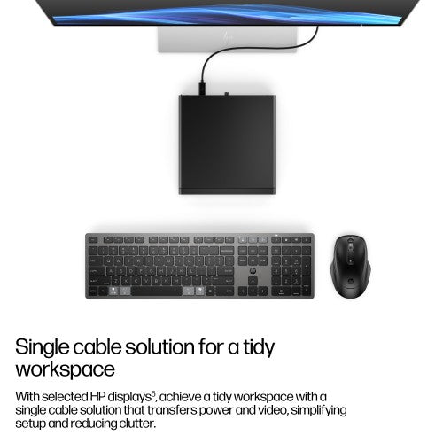 HP EliteDesk 8 G1a Next Gen Copilot+ PC AMD Ryzen™ AI 5 340 32 GB DDR5-SDRAM 1 TB SSD Windows 11 Pro Mini PC AI PC Black