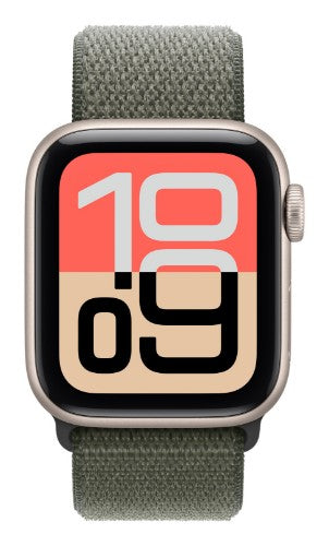 Apple MFF74ZM/A smart wearable accessory Band Green Nylon, Recycled polyester, Spandex