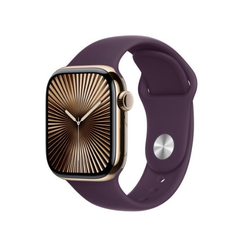 Apple MXLC3ZM/A smart wearable accessory Band Plum colour Fluoroelastomer