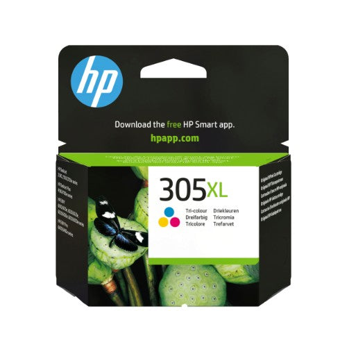 HP 3YM63AE/305XL Printhead cartridge color high-capacity, 200 pages for HP DeskJet 2710/e/Envy 6020/Envy 6020 e