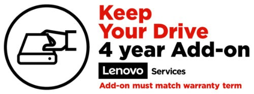 Lenovo 4Y Keep Your Drive 1 license(s) 4 year(s)