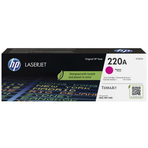 HP W2203A/220A Toner cartridge magenta, 1.8K pages ISO/IEC 19798 for HP CLJ Pro 4202