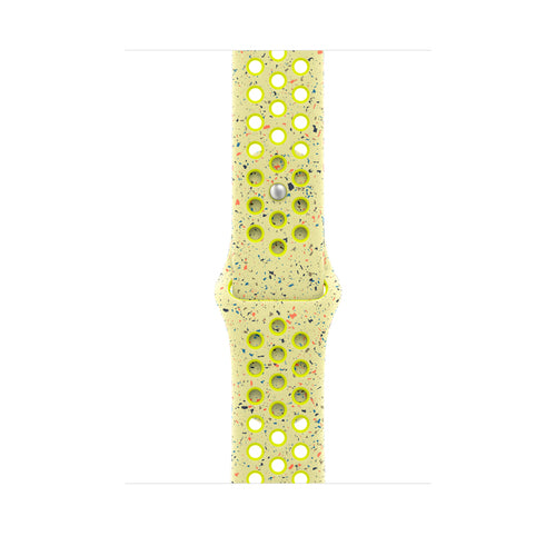 Apple MGC14ZM/A smart wearable accessory Band Yellow Aluminium, Fluoroelastomer
