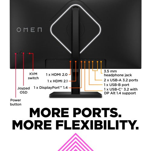 OMEN by HP 27 inch UHD 144Hz Gaming Monitor - OMEN 27k