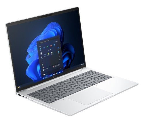 HP EliteBook 8 G1i AI PC Wolf Pro Security Edition Intel Core Ultra 7 255U Laptop 40.6 cm (16") WUXGA 24 GB DDR5-SDRAM 512 GB SSD Wi-Fi 6E (802.11ax) Windows 11 Pro Silver
