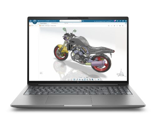HP ZBook X G2i 16 inch Mobile Workstation PC Wolf Pro Security Edition - Data Science Copilot+ PC Intel Core Ultra 9 386H 40.6 cm (16") WUXGA 64 GB DDR5-SDRAM 1 TB SSD Wi-Fi 7 (802.11be) Windows 11 Pro AI Workstation, AI PC Silver