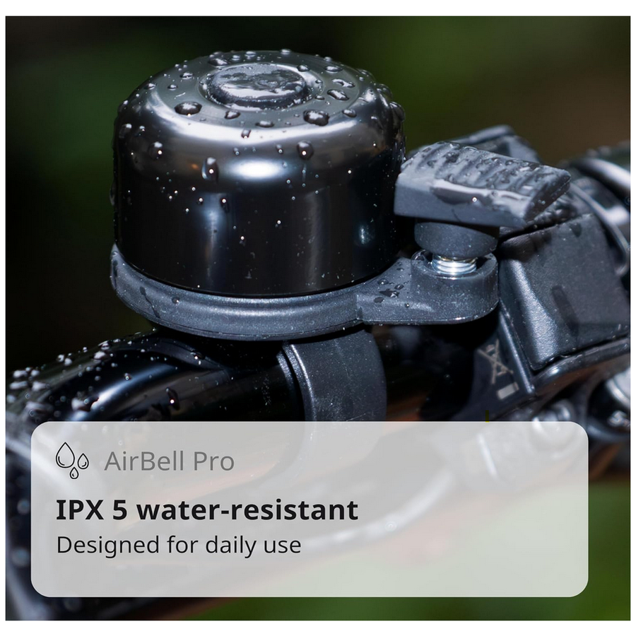 AirBell Pro Bicycle Bell with Integrated Tracker for Apple Find My Network - GKN Direct