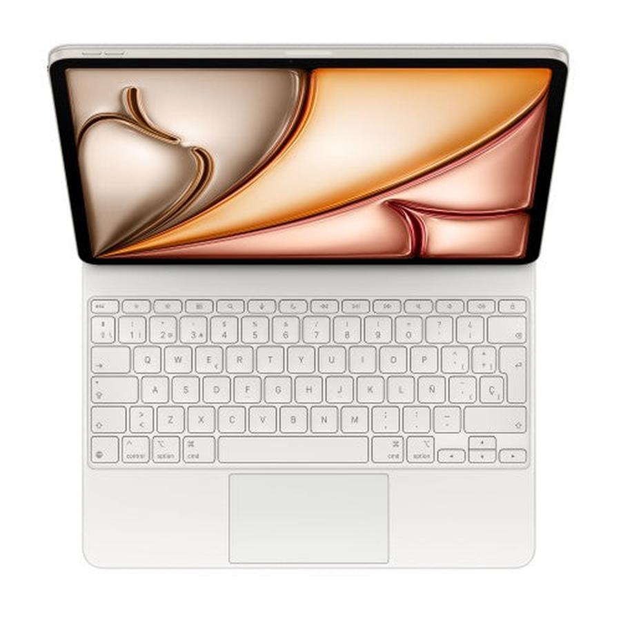 Apple Magic Keyboard QWERTY Spanish White - GKN Direct