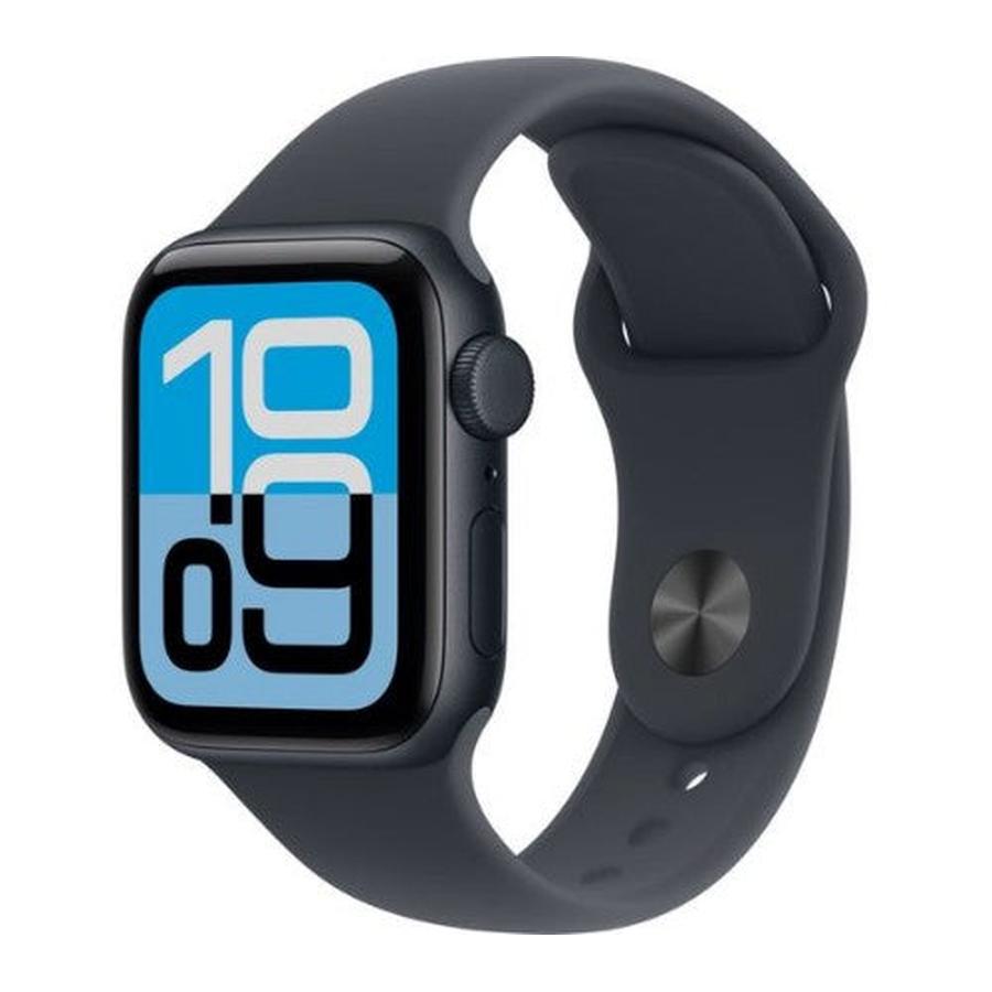 Apple Watch SE (3nd generation) SE 3 GPS + Cellular 40mm Midnight Aluminium Case with Midnight Sport Band - S/M - GKN Direct