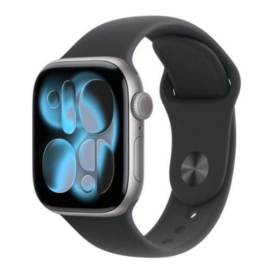 Apple Watch Series 11 GPS 42mm Space Grey Aluminium Case with Black Sport Band - S/M - GKN Direct