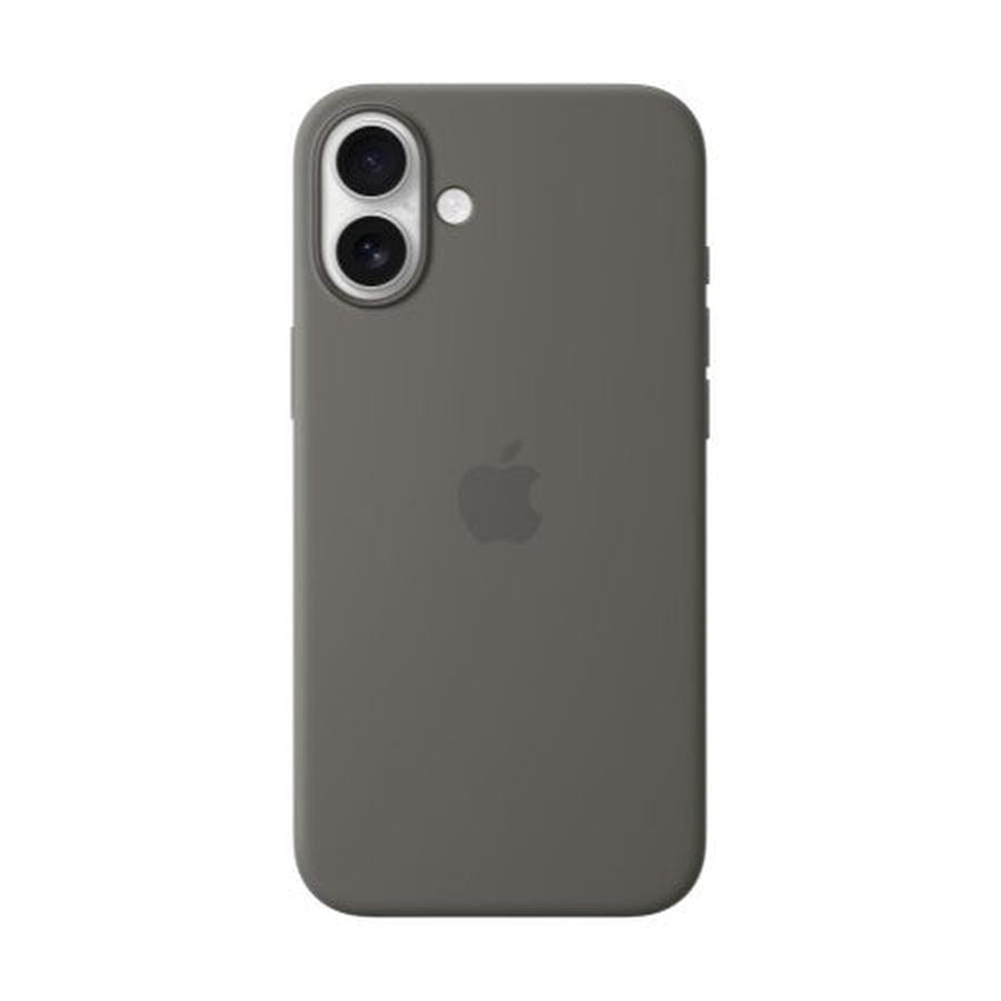 Apple iPhone 16 Plus Silicone Case with MagSafe - Stone Gray - GKN Direct