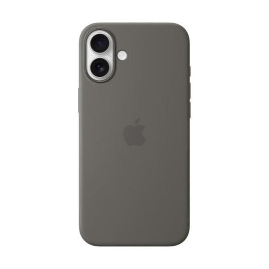 Apple iPhone 16 Plus Silicone Case with MagSafe - Stone Gray - GKN Direct