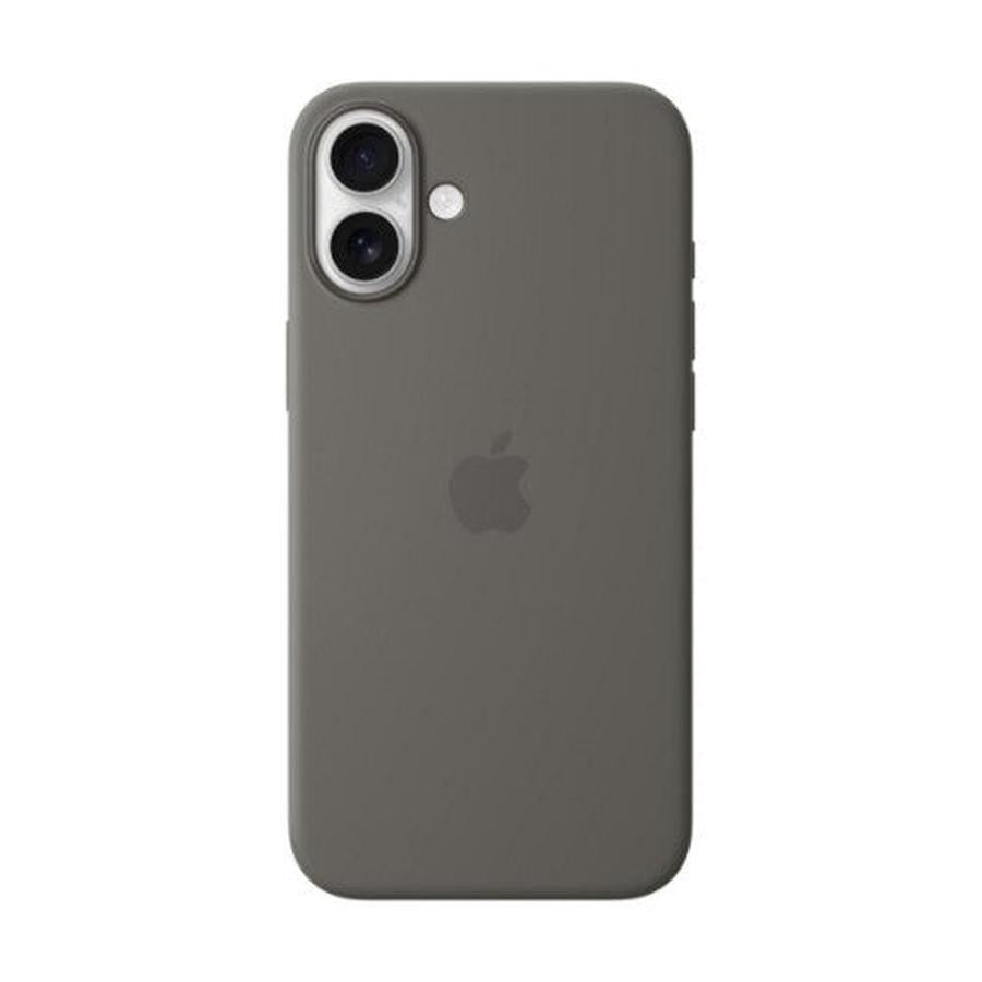 Apple iPhone 16 Plus Silicone Case with MagSafe - Stone Gray - GKN Direct