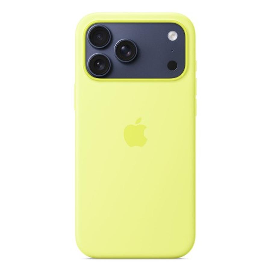 Apple iPhone 17 Pro Max Silicone Case with MagSafe – Neon Yellow - GKN Direct