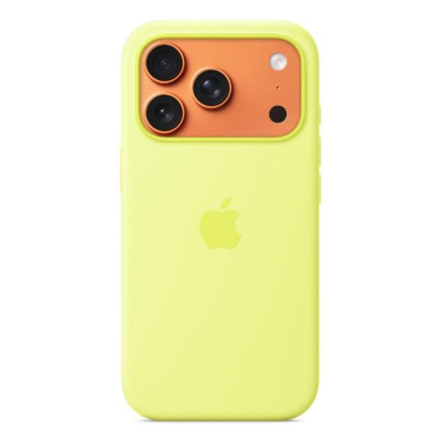 Apple iPhone 17 Pro Silicone Case with MagSafe – Neon Yellow - GKN Direct