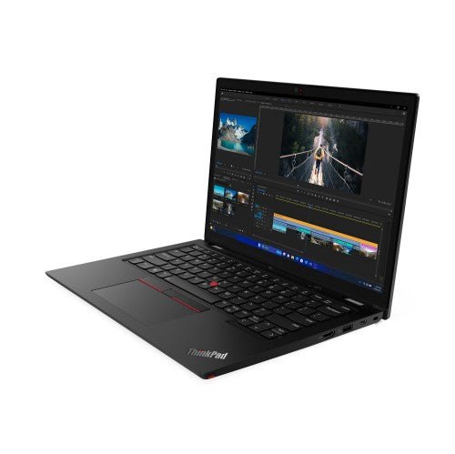 Lenovo ThinkPad L13 2-in-1 Gen 5 (Intel) Intel Core Ultra 5 135U Hybrid (2-in-1) 33.8 cm (13.3") Touchscreen WUXGA 32 GB LPDDR5-SDRAM 256 GB SSD Wi-Fi 6E (802.11ax) Windows 11 Pro English Black
