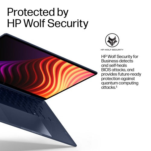 HP EBXG2I14AI U7366H 32GB/512 W11P Copilot+ PC Intel Core Ultra 7 Laptop 35.6 cm (14") WUXGA LPDDR5x-SDRAM 512 GB SSD Wi-Fi 7 (802.11be) Windows 11 Pro Blue