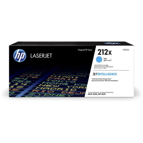 HP W2121X/212X Toner cartridge cyan, 10K pages ISO/IEC 19752 for HP CLJ M 554