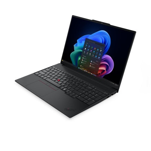 Lenovo ThinkPad E16 Gen 4 (Intel) Copilot+ PC Intel Core Ultra 5 325 Laptop 40.6 cm (16") WUXGA 16 GB DDR5-SDRAM 512 GB SSD Wi-Fi 7 (802.11be) Windows 11 Pro Black UK English
