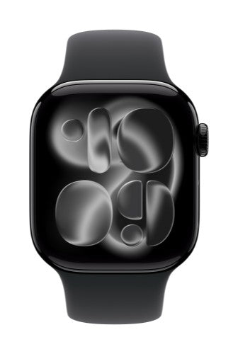 Apple MXLJ3ZM/A smart wearable accessory Band Black Fluoroelastomer