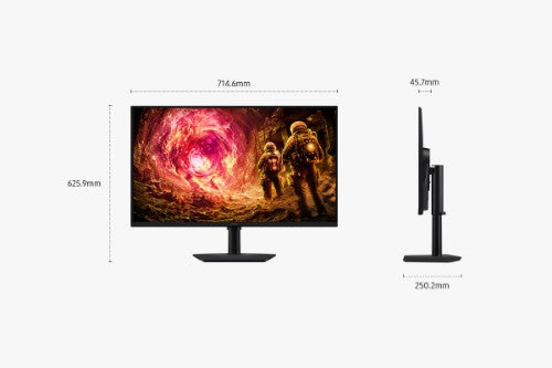 Samsung 32 ODYSSEY G5 G50F QHD 180HZ computer monitor